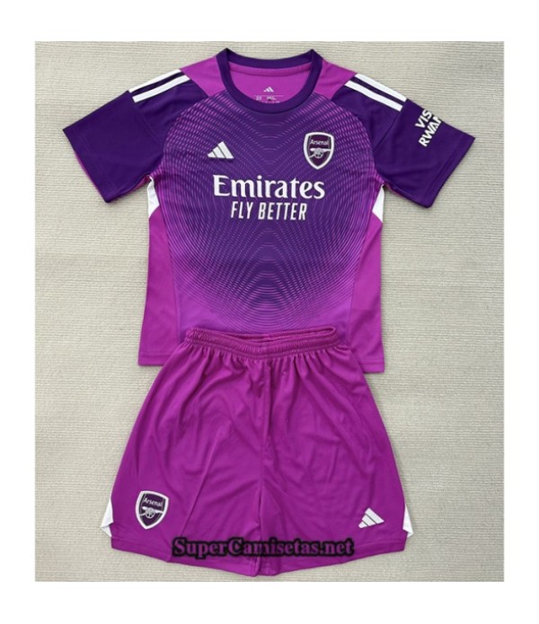Tailandia Portero Equipacion Camiseta Arsenal Niñ...