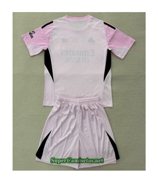 Tailandia Portero Equipacion Camiseta Arsenal Niño Rosa 2025 2026 S20927