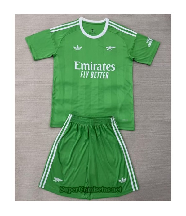 Tailandia Portero Equipacion Camiseta Arsenal Niñ...