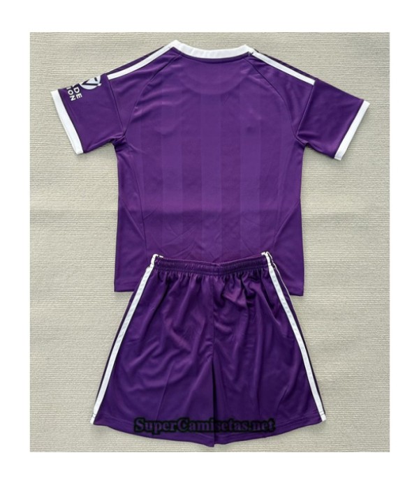 Tailandia Portero Equipacion Camiseta Aston Villa Niño Púrpura 2025 2026 S20941