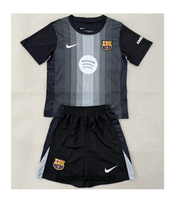Tailandia Portero Equipacion Camiseta Barcelona Ni...