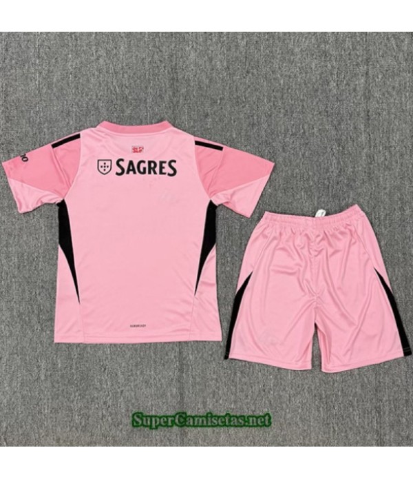 Tailandia Portero Equipacion Camiseta Benfica Niño Rosa 2025 2026 S20812