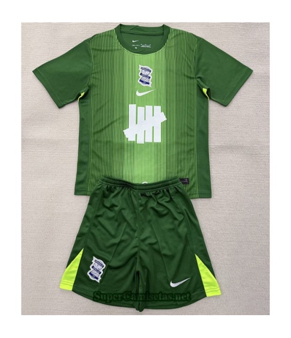 Tailandia Portero Equipacion Camiseta Birmingham City Niño Verde 2025 2026 S20945