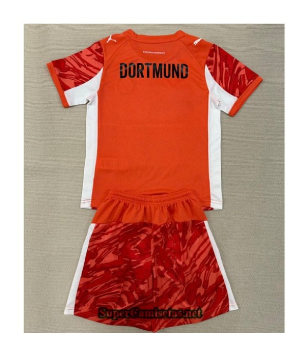 Tailandia Portero Equipacion Camiseta Borussia Dortmund Niño Naranja 2025 2026 S20031