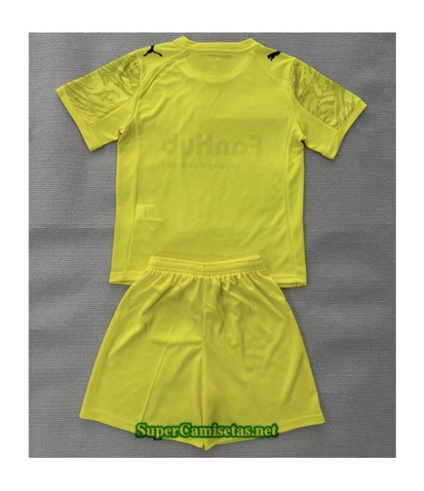 Tailandia Portero Equipacion Camiseta Derby County Niño Amarillo 2025 2026 S20992