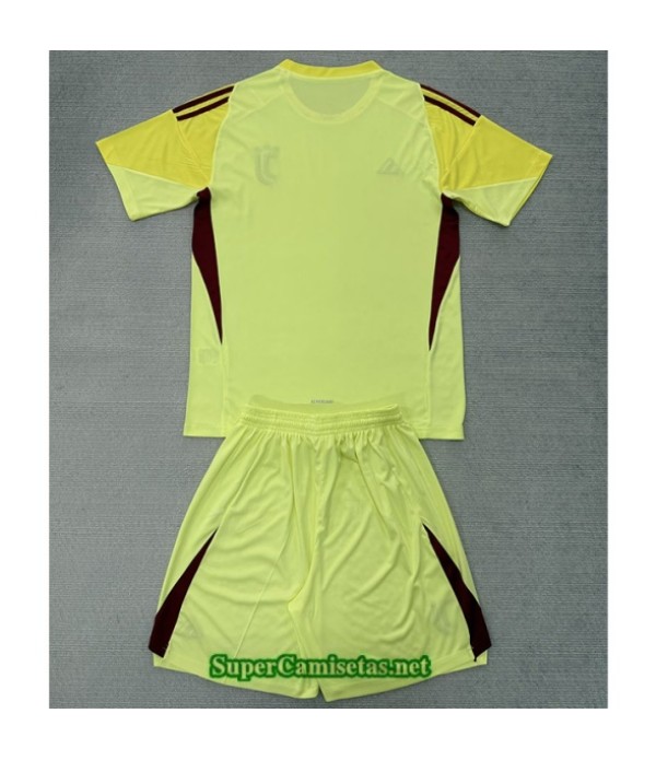 Tailandia Portero Equipacion Camiseta Juventus Niño Amarillo 2025 2026 S21271