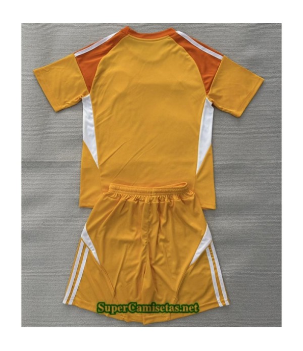 Tailandia Portero Equipacion Camiseta Leeds United Niño Naranja 2025 2026 S21017