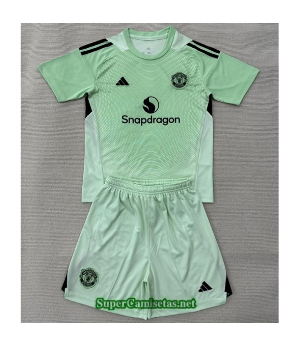 Tailandia Portero Equipacion Camiseta Manchester U...