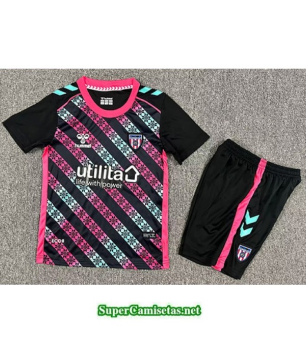 Tailandia Portero Equipacion Camiseta Sunderland Niño 2025 2026 S21098