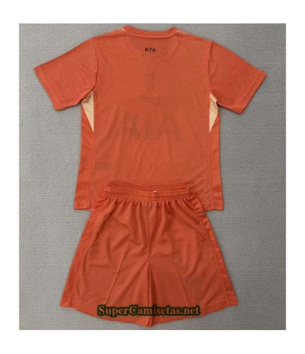 Tailandia Portero Equipacion Camiseta Tottenham Hotspur Niño Naranja 2025 2026 S21102