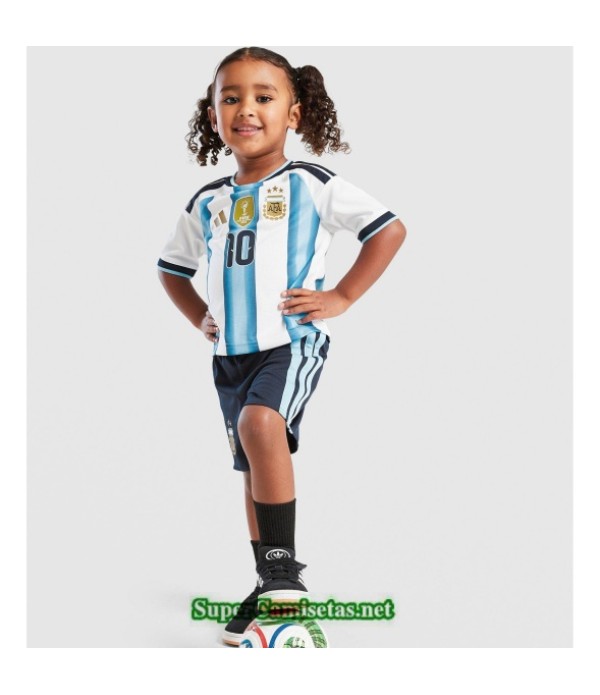 Tailandia Primera Equipacion Camiseta Argentina Niño 2026 2027 Messi #10 S20704