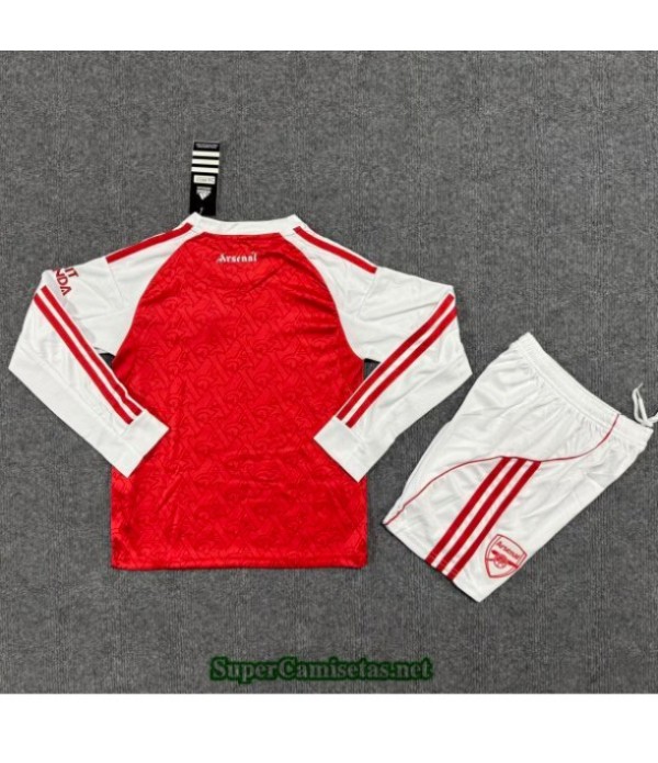 Tailandia Primera Equipacion Camiseta Arsenal Niño Manga Larga 2025 2026 S20925