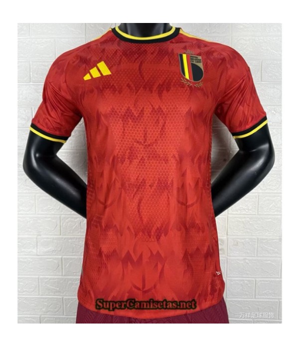 Tailandia Primera Equipacion Camiseta Bélgica Player 2025 2026 S20716