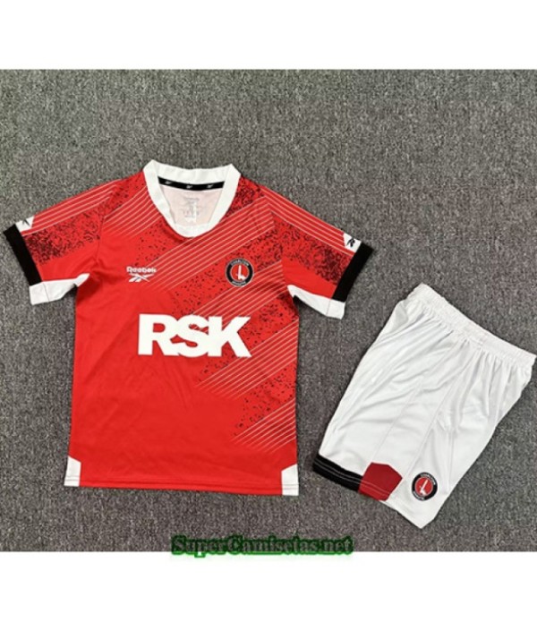 Tailandia Primera Equipacion Camiseta Charlton Athletic Niño 2025 2026 S20969