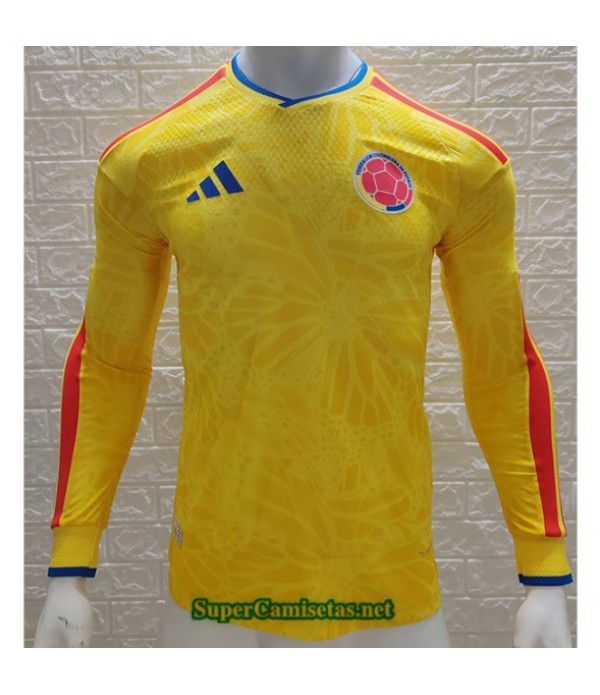 Tailandia Primera Equipacion Camiseta Colombia Player Manga Larga 2025 2026 S20731