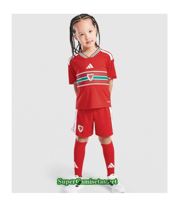 Tailandia Primera Equipacion Camiseta Gales Niño 2026 2027 S20772