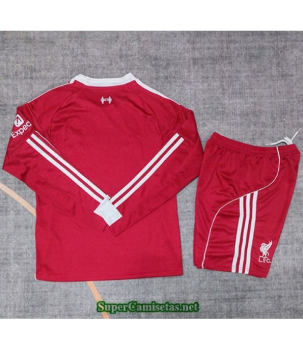 Tailandia Primera Equipacion Camiseta Liverpool Niño Manga Larga 2025 2026 S21030