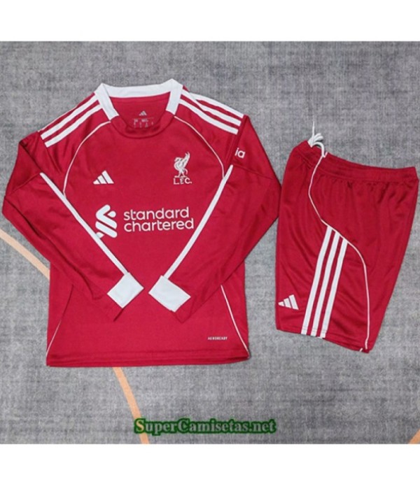 Tailandia Primera Equipacion Camiseta Liverpool Ni...