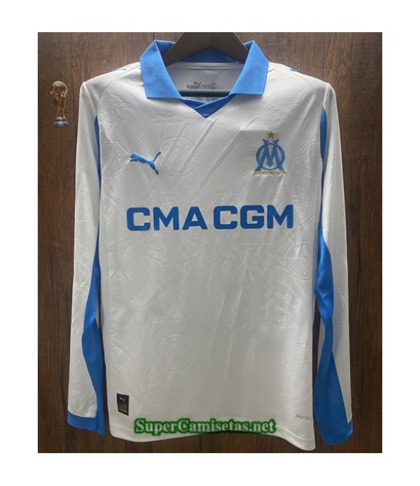 Tailandia Primera Equipacion Camiseta Marsella Man...