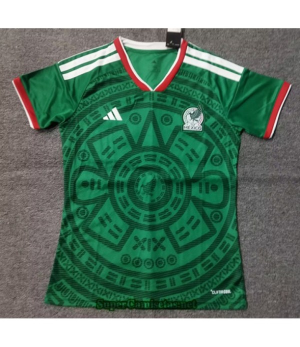 Tailandia Primera Equipacion Camiseta México Femme Verde 2026 2027 S20762