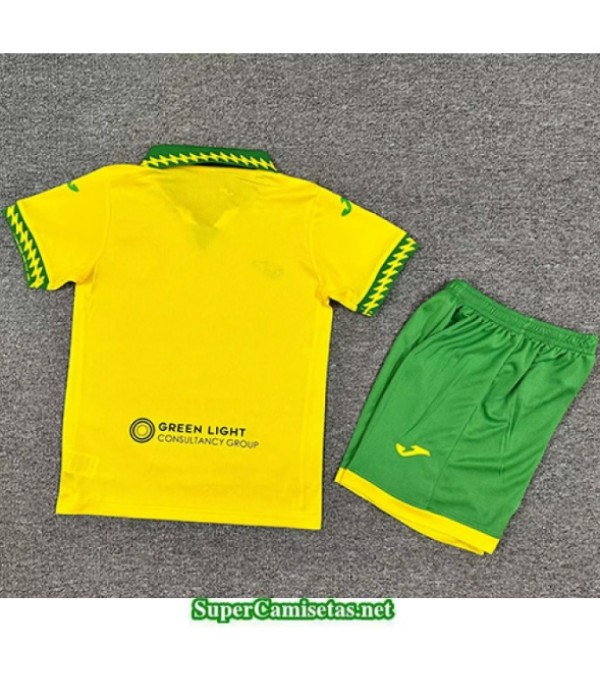 Tailandia Primera Equipacion Camiseta Norwich City Niño 2025 2026 S21075