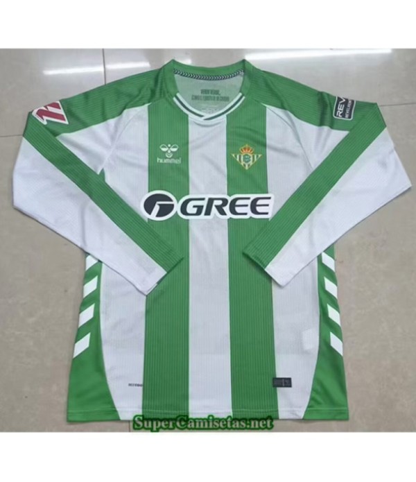 Tailandia Primera Equipacion Camiseta Real Betis Manga Larga 2025 2026 S20601
