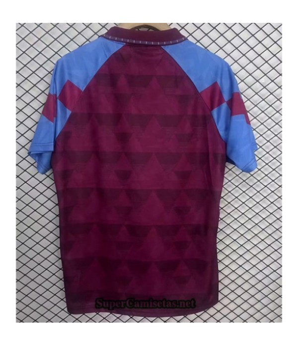 Tailandia Primera Equipacion Camiseta Retro Aston Villa 1998 S21209