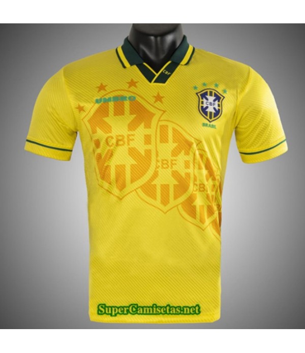 Tailandia Primera Equipacion Camiseta Retro Brasil 1994 95 S21184