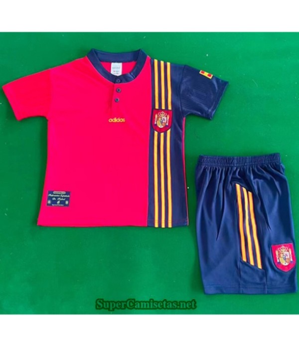 Tailandia Primera Equipacion Camiseta Retro España Niño 1996 S21189