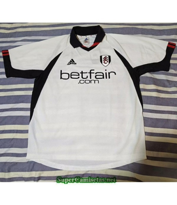 Tailandia Primera Equipacion Camiseta Retro Fulham 2002 03 S21213