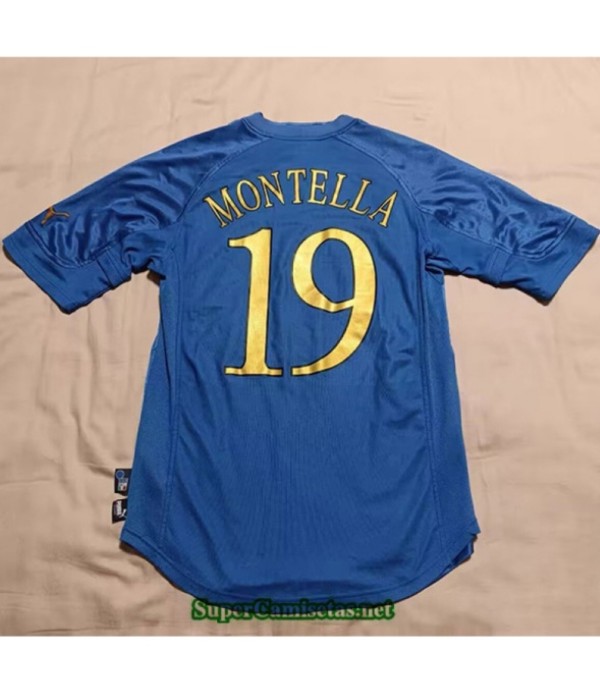 Tailandia Primera Equipacion Camiseta Retro Italia 2004 S21195