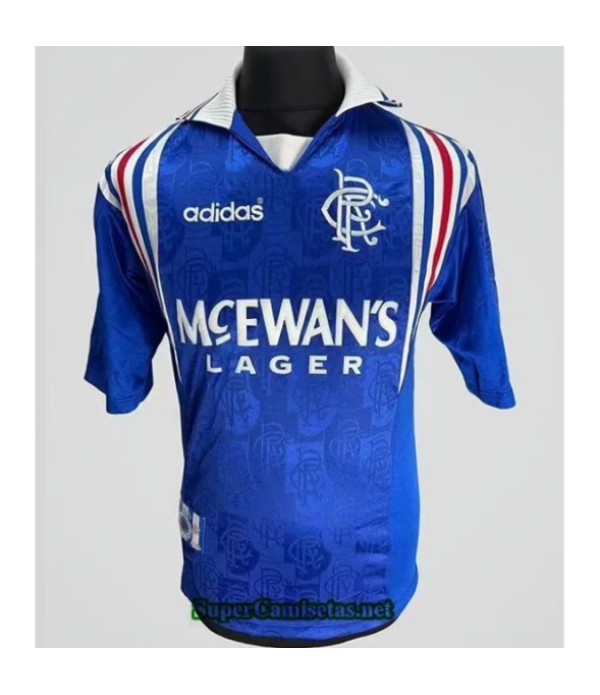 Tailandia Primera Equipacion Camiseta Retro Rangers 1996 97 S21130