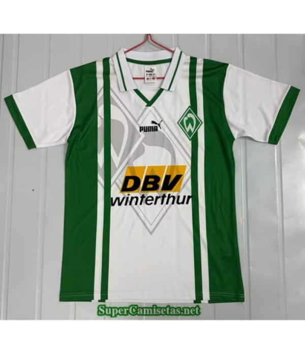 Tailandia Primera Equipacion Camiseta Retro Werder Brême 96 97 S21154