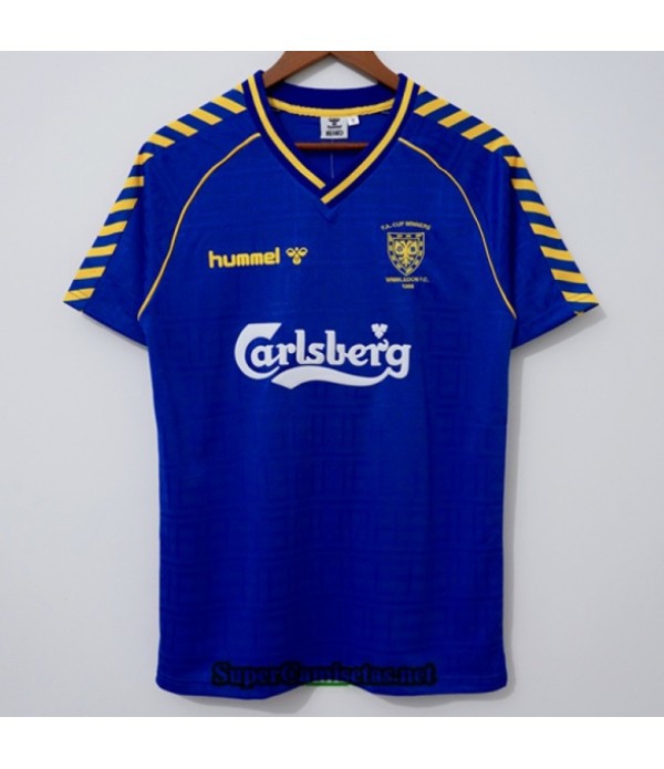 Tailandia Primera Equipacion Camiseta Retro Wimbledon 88 89 S21139