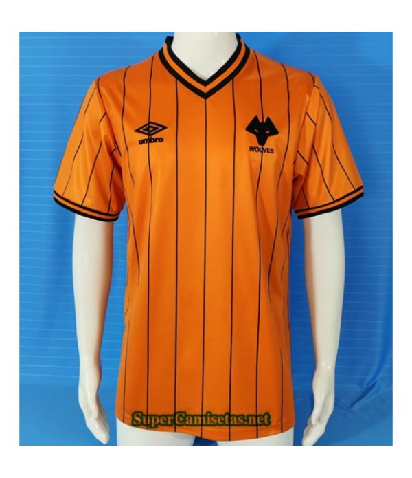 Tailandia Primera Equipacion Camiseta Retro Wolverhampton 85 86 S21231