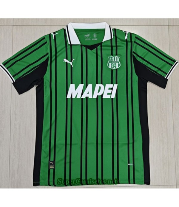 Tailandia Primera Equipacion Camiseta Sassuolo 2025 2026 S21294