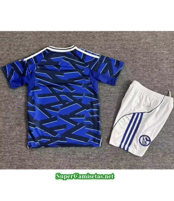 Tailandia Primera Equipacion Camiseta Schalke 04 Niño 2025 2026 S20052