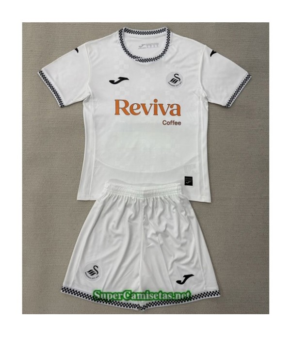 Tailandia Primera Equipacion Camiseta Swansea Niño 2025 2026 S20629