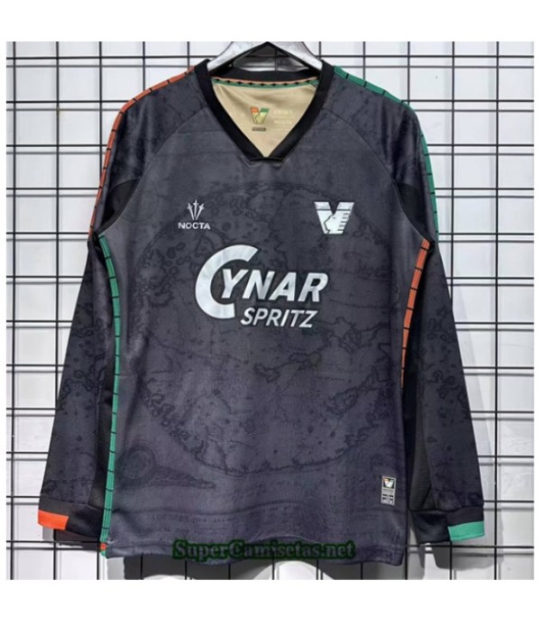 Tailandia Primera Equipacion Camiseta Venezia Mang...