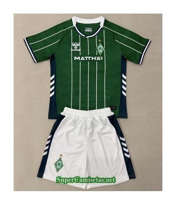 Tailandia Primera Equipacion Camiseta Werder Brême Niño 2025 2026 S20057
