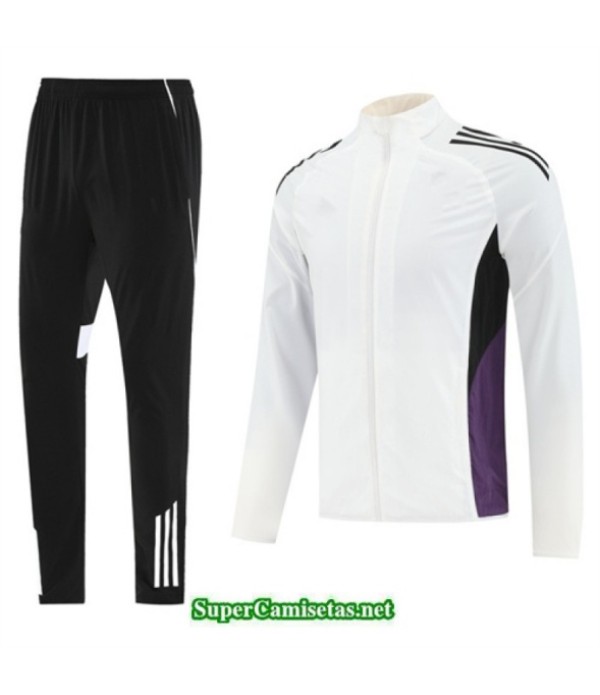 Tailandia Rompevientos Manchester United Blanco/negro/violeta 2025 2026 S21668