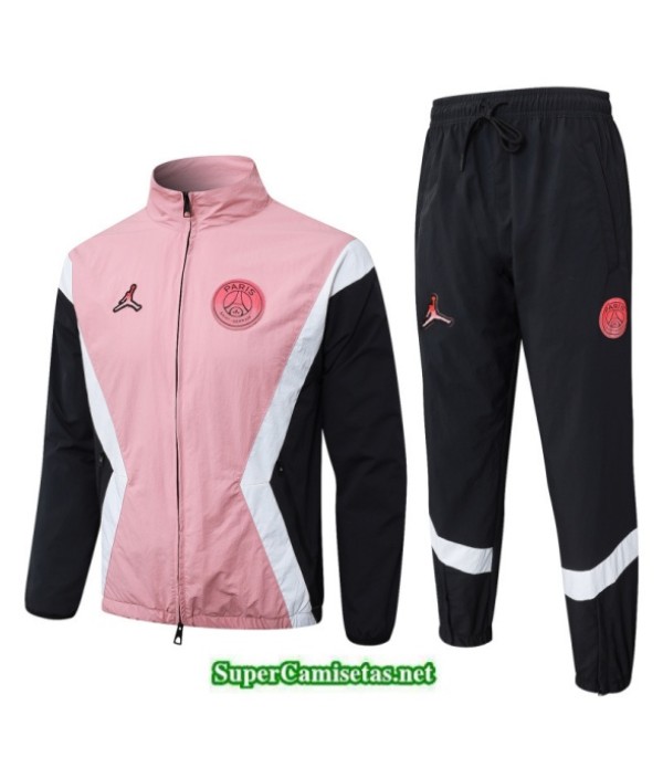 Tailandia Rompevientos Paris Psg Rosa/negro/blanco 2025 2026 S21585