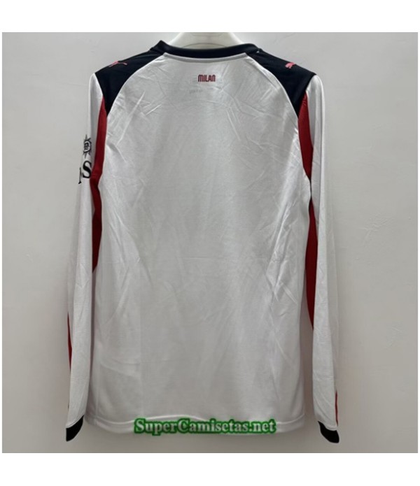 Tailandia Segunda Equipacion Camiseta Ac Milan Manga Larga 2025 2026 S21253