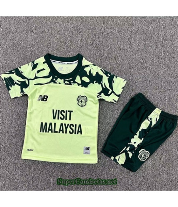 Tailandia Segunda Equipacion Camiseta Cardiff City Niño 2025 2026 S20967