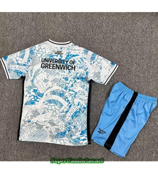 Tailandia Segunda Equipacion Camiseta Charlton Athletic Niño 2025 2026 S20970