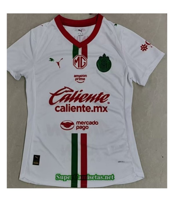 Tailandia Segunda Equipacion Camiseta Chivas Femme 2025 2026 S20831