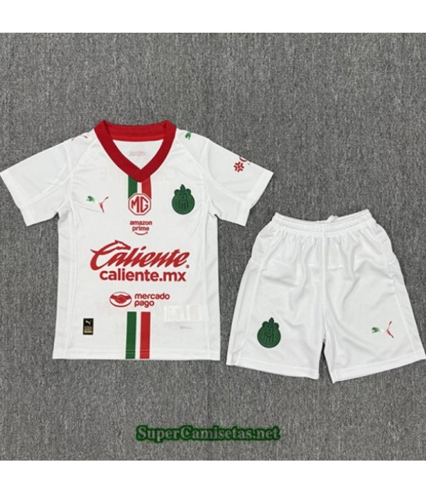 Tailandia Segunda Equipacion Camiseta Chivas Niño...