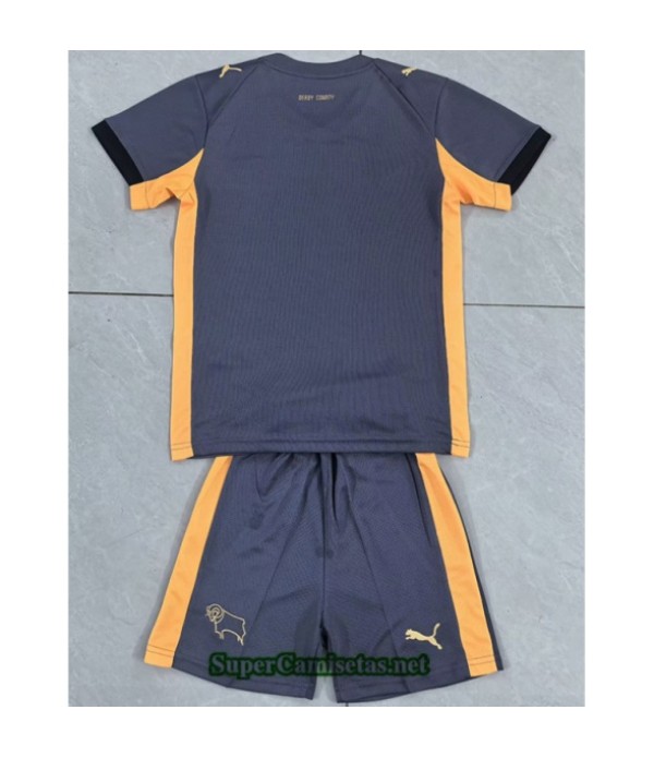 Tailandia Segunda Equipacion Camiseta Derby County Niño 2025 2026 S20994
