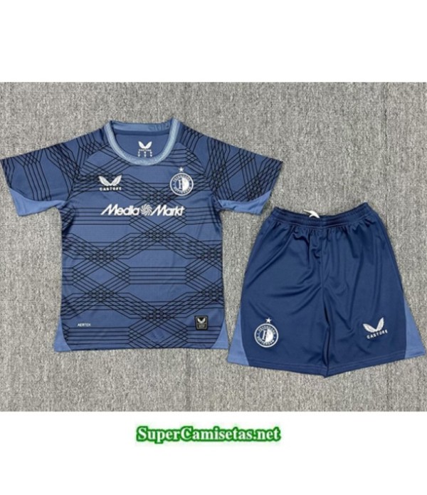 Tailandia Segunda Equipacion Camiseta Feyenoord Niño 2025 2026 S20843