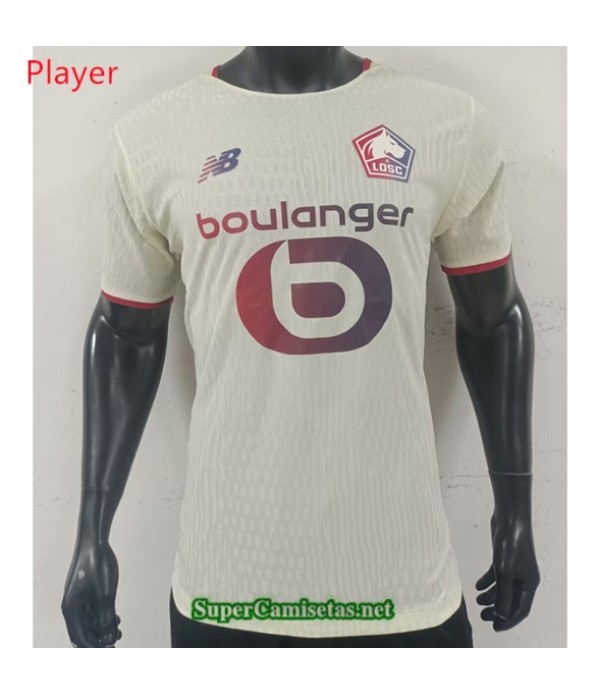 Tailandia Segunda Equipacion Camiseta Lille Player 2025 2026 S20641